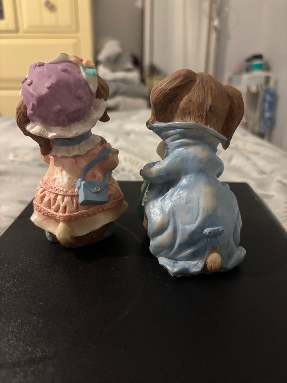 Vintage Bunny Figurine Set of 5 - Picture 4 of 16